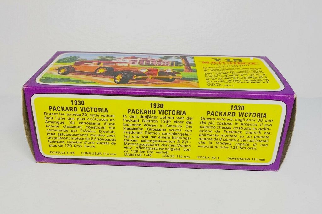Yesteryear Collection - G-type